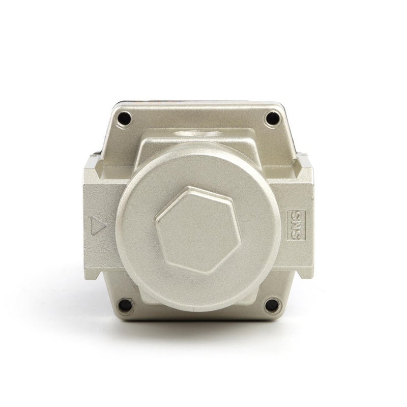 SNS Air Compressor Pressure Regulator With Bracket and Gauge Female Thread 1/4 NPT 0-150 PSI Adjustable AR2000-N02 - Image 4